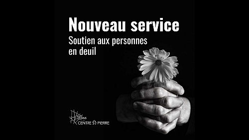 Nouveau service de soutien aux personnes en deuil